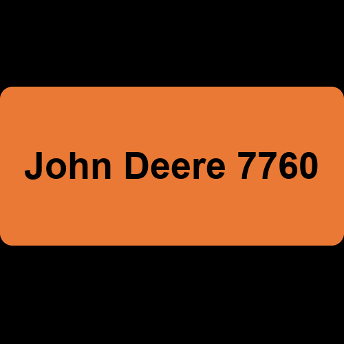 John Deere 7760